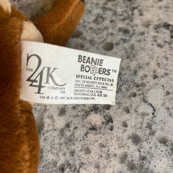 Christmas reindeer, beanie, boppers 1997 - Picture 3 of 6